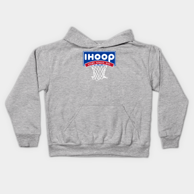 IHOOP Basketball Kids Hoodie TeePublic